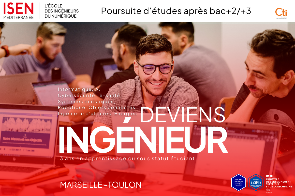 Cycle ingénieur après IUT BTS Marseille